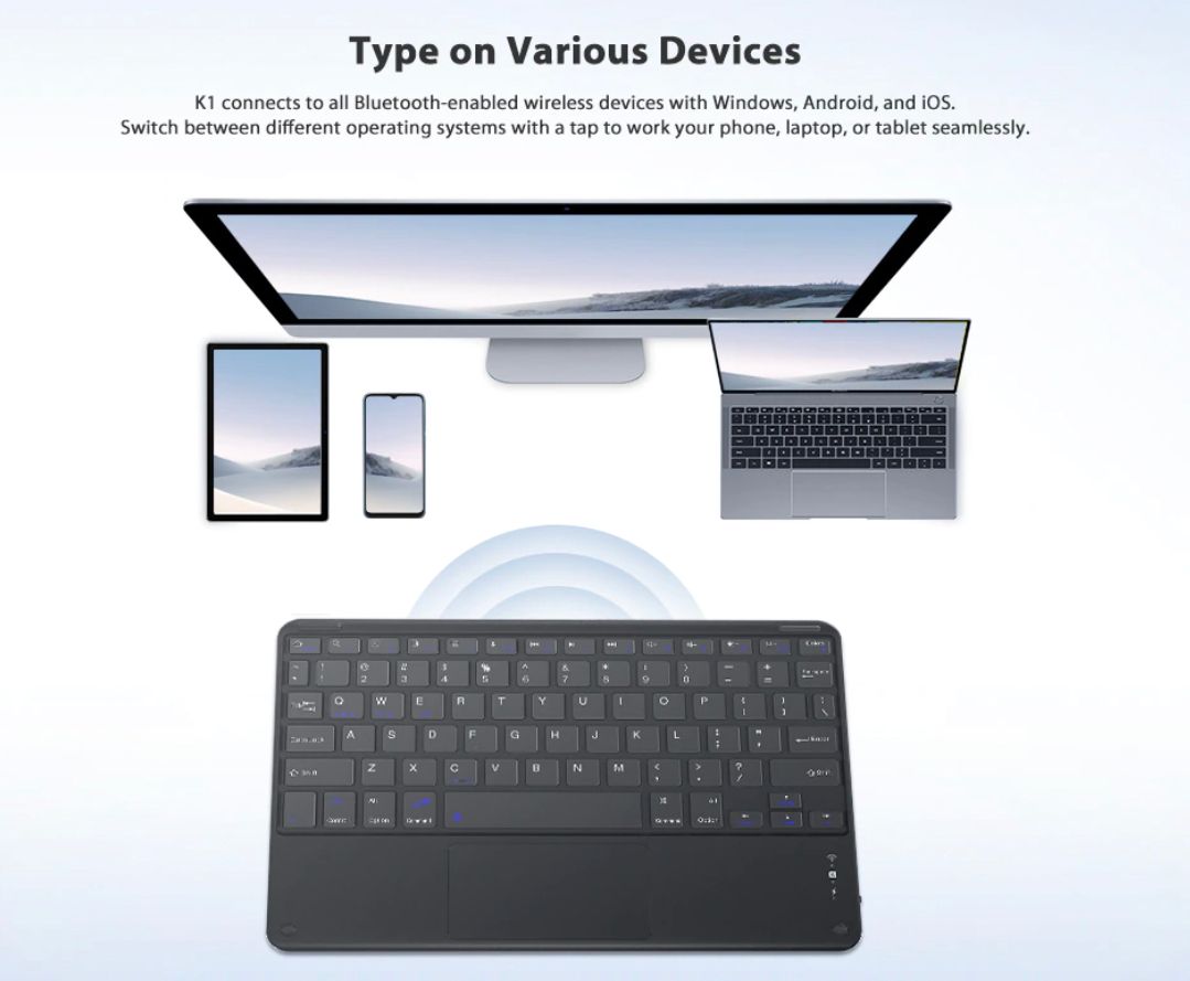 Blackview Universal Wireless Keyboard