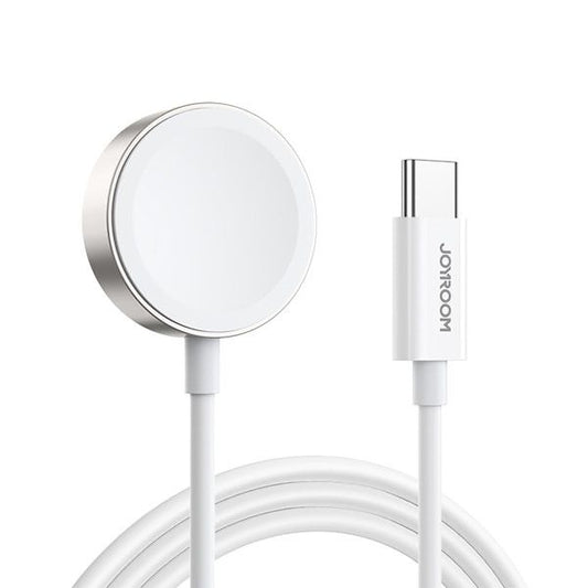 Joyroom cable with induction charger for Apple Watch 1.2m white (S-IW004)