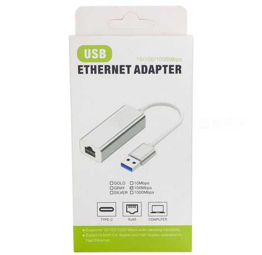 USB 2.0 To RJ45 LAN Ethernet Network Adapter