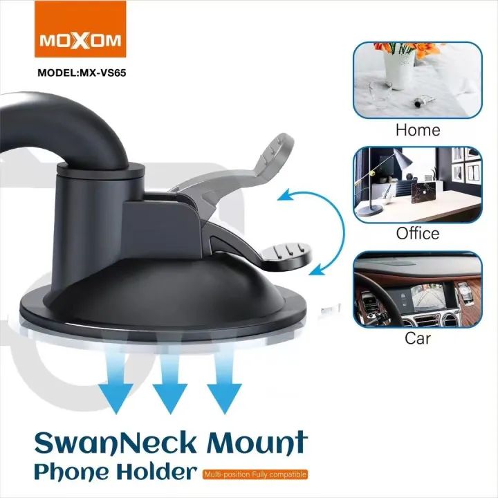 Moxom MX-VS65 Swan Neck Mount Phone Holder