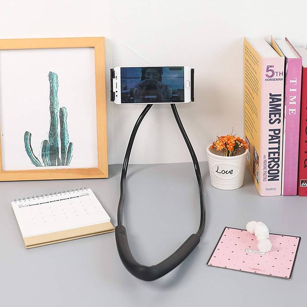 LAZIEST HOLDER HANGING NECK SMARTPHONE & TABLET WATCHING MOUNT