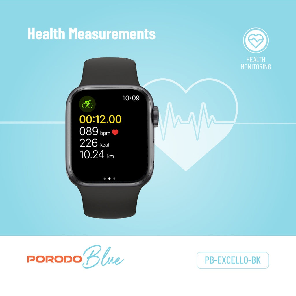 Porodo Blue EXCELLO Smart Watch