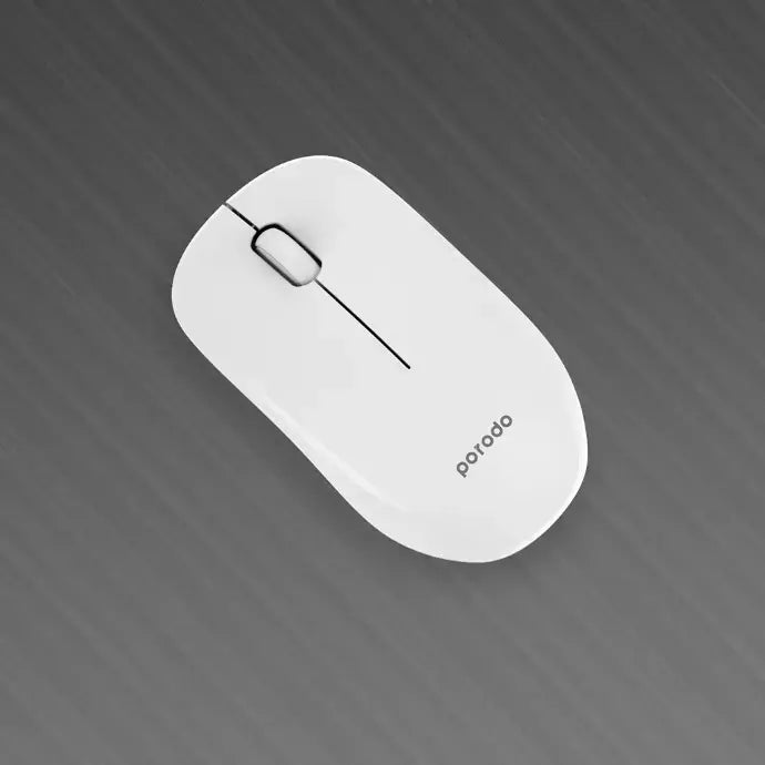 Porodo 2.4G Wireless and Bluetooth Rechargeable Mouse DPI 1200