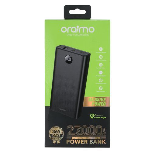 Oraimo 27000mAh Massive Power Charing Bank